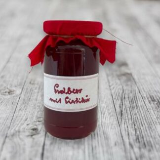 Konfitüre Erdbeere-Eierlikör