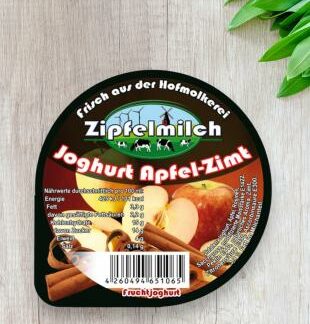 Joghurt Apfel-Zimt