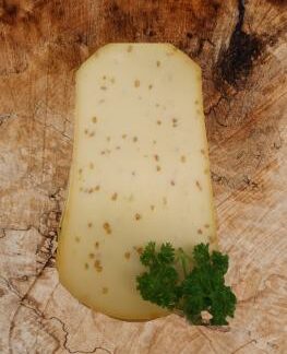 Käse mit Bockshorn und Klee