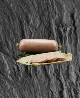 kleine grobe Leberwurst am Stück
